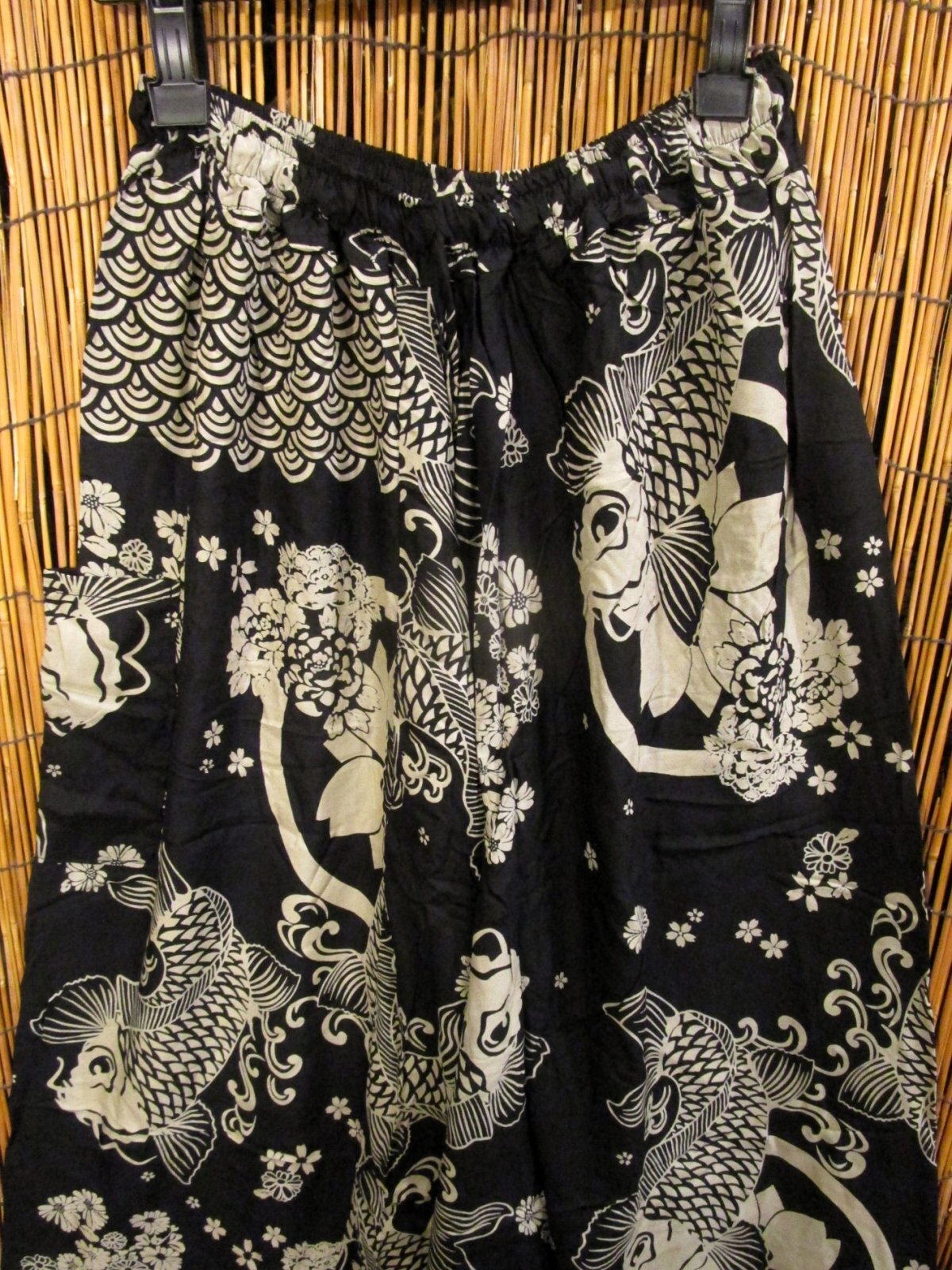 画像2: 和風プリント＊レーヨン素材＊ふんわり＊サルエルパンツ