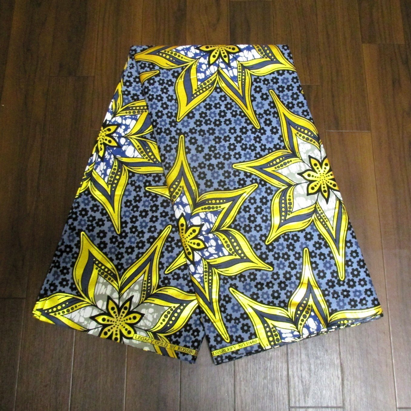 画像2: アフリカンプリント生地 パーニュ