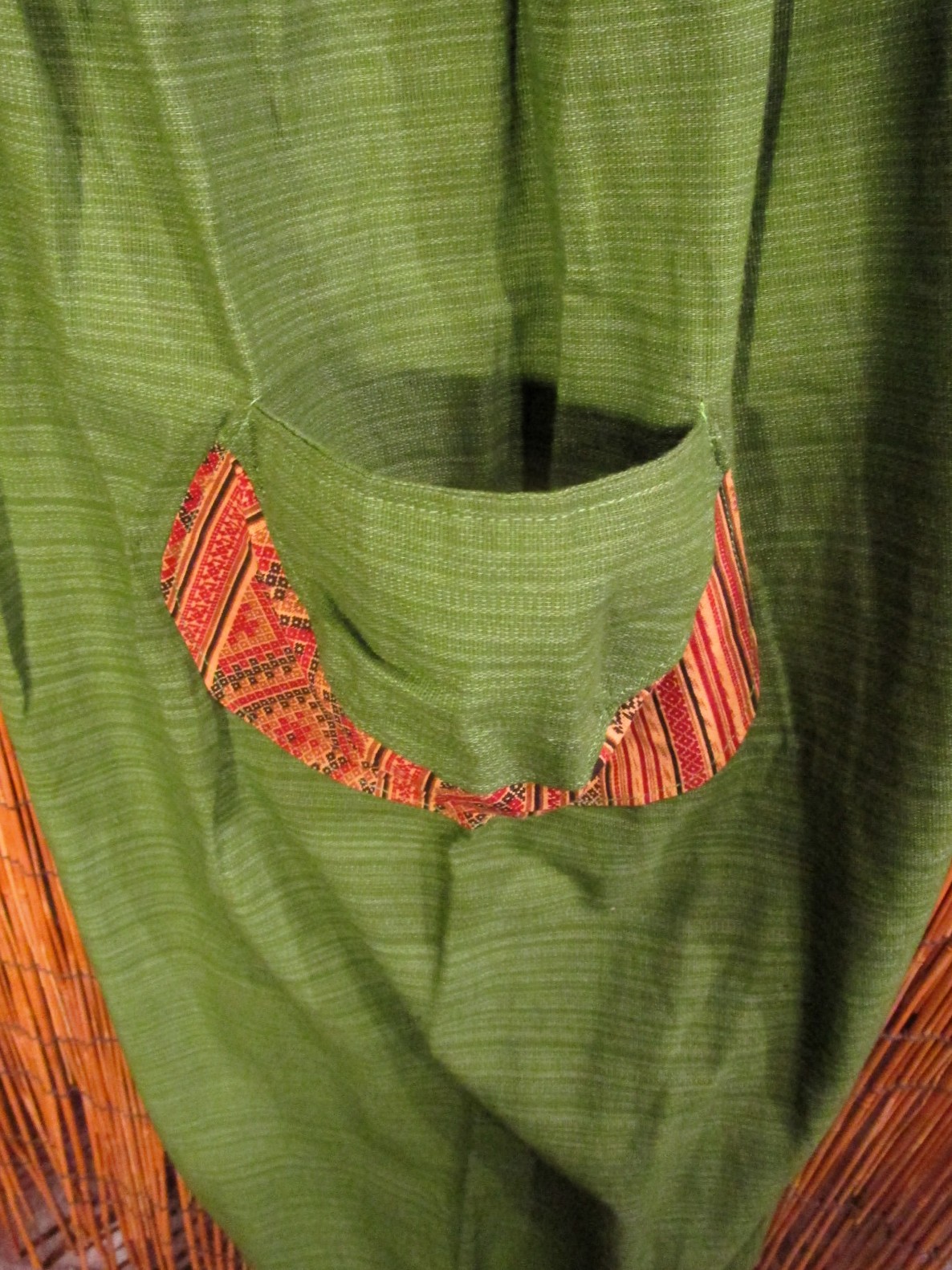 画像4: パッチポケット付き＊コットン素材＊ふんわり＊サルエルパンツ