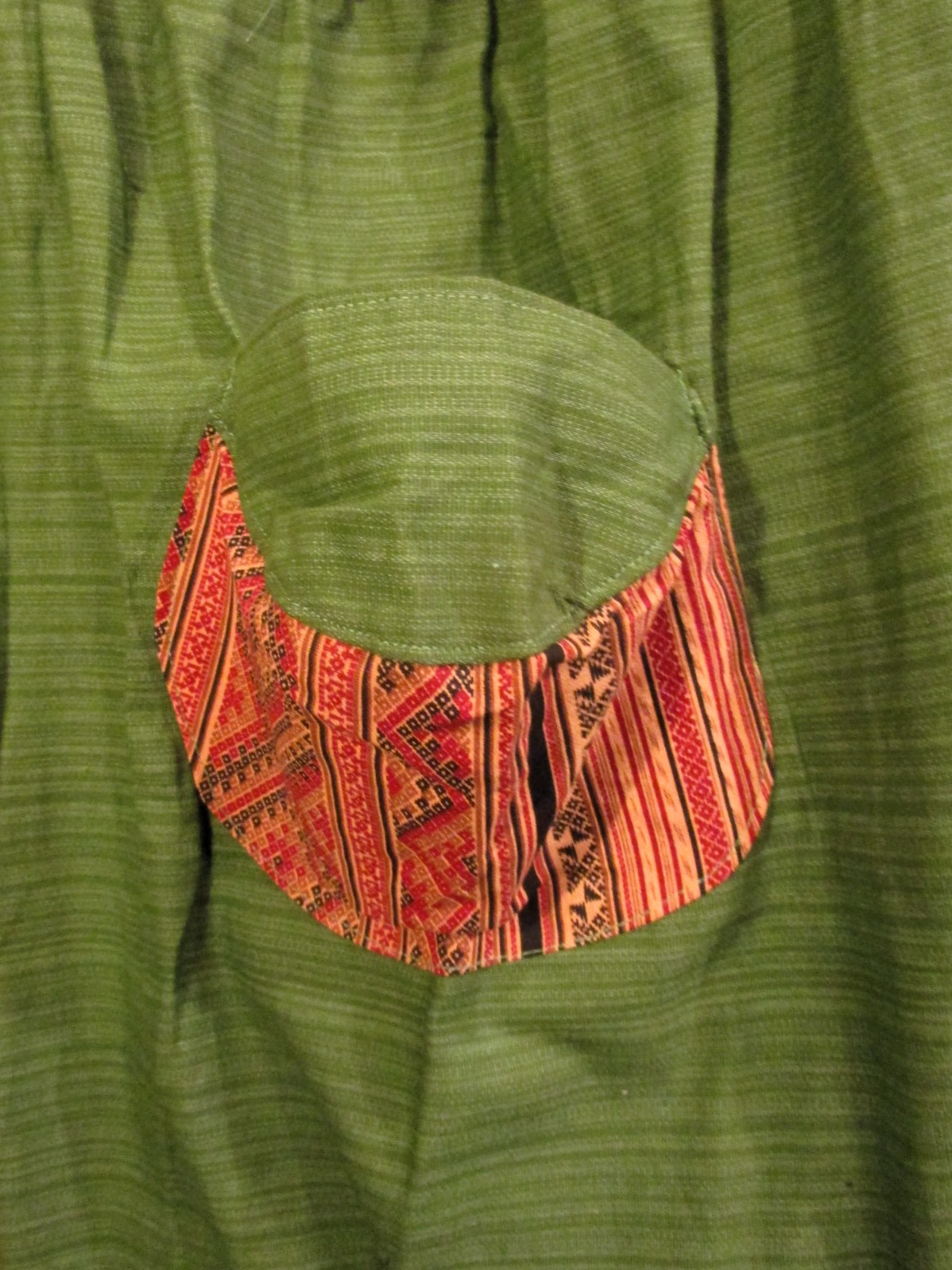 画像3: パッチポケット付き＊コットン素材＊ふんわり＊サルエルパンツ