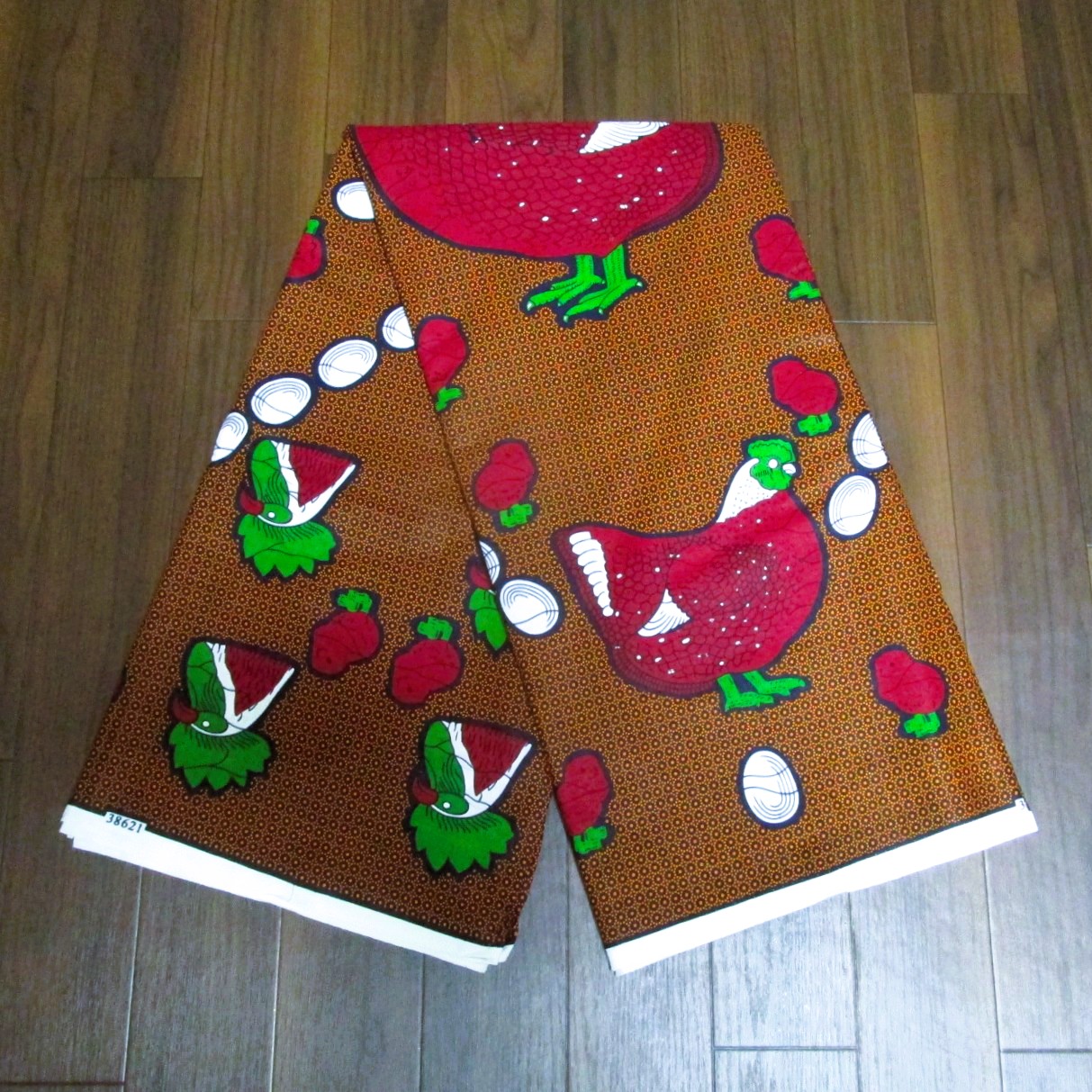 画像3: アフリカンプリント生地 パーニュ