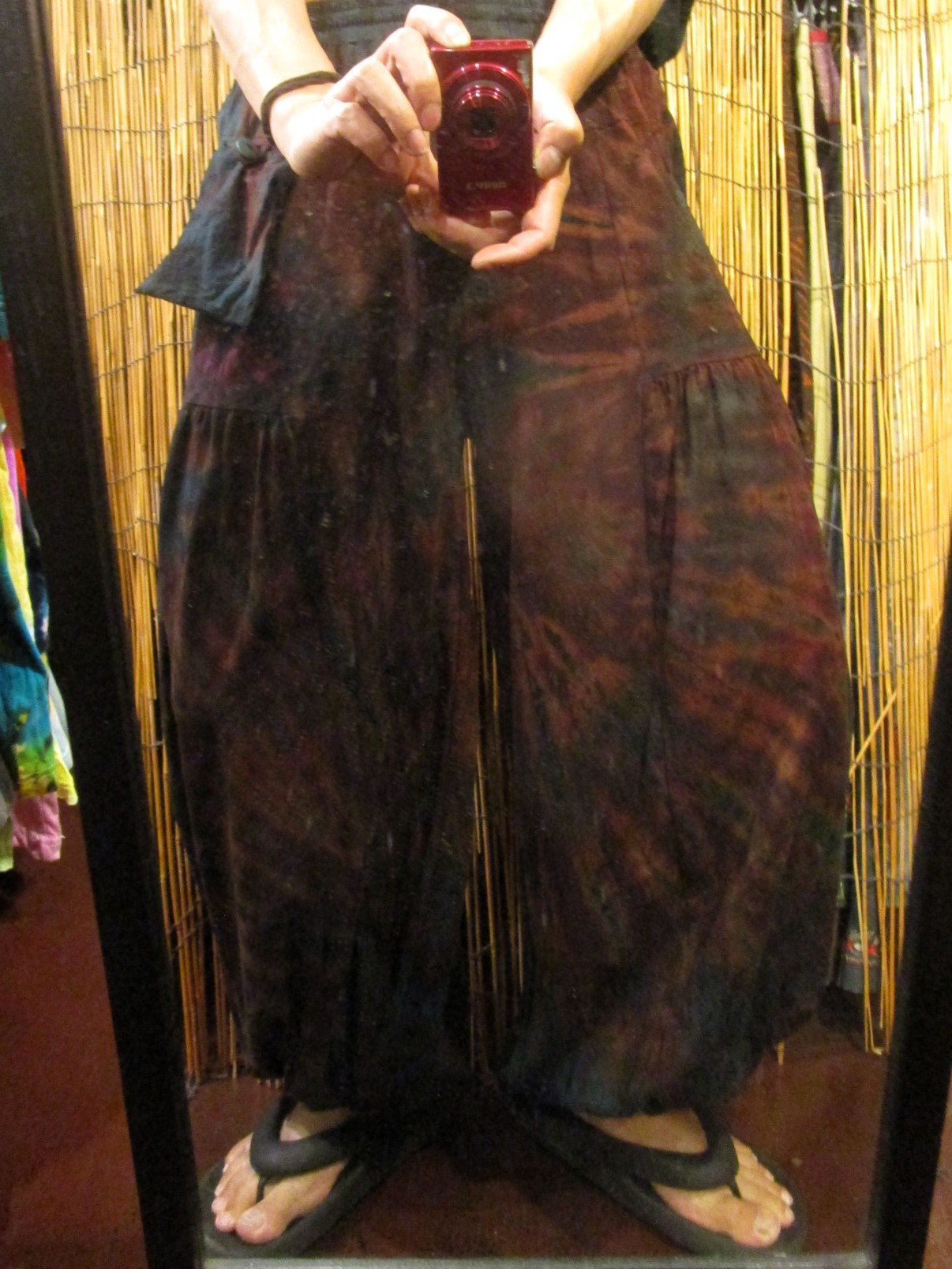 画像: タイダイ染め＊ストレッチコットン素材＊ゆったりシルエット＊アラジンパンツ