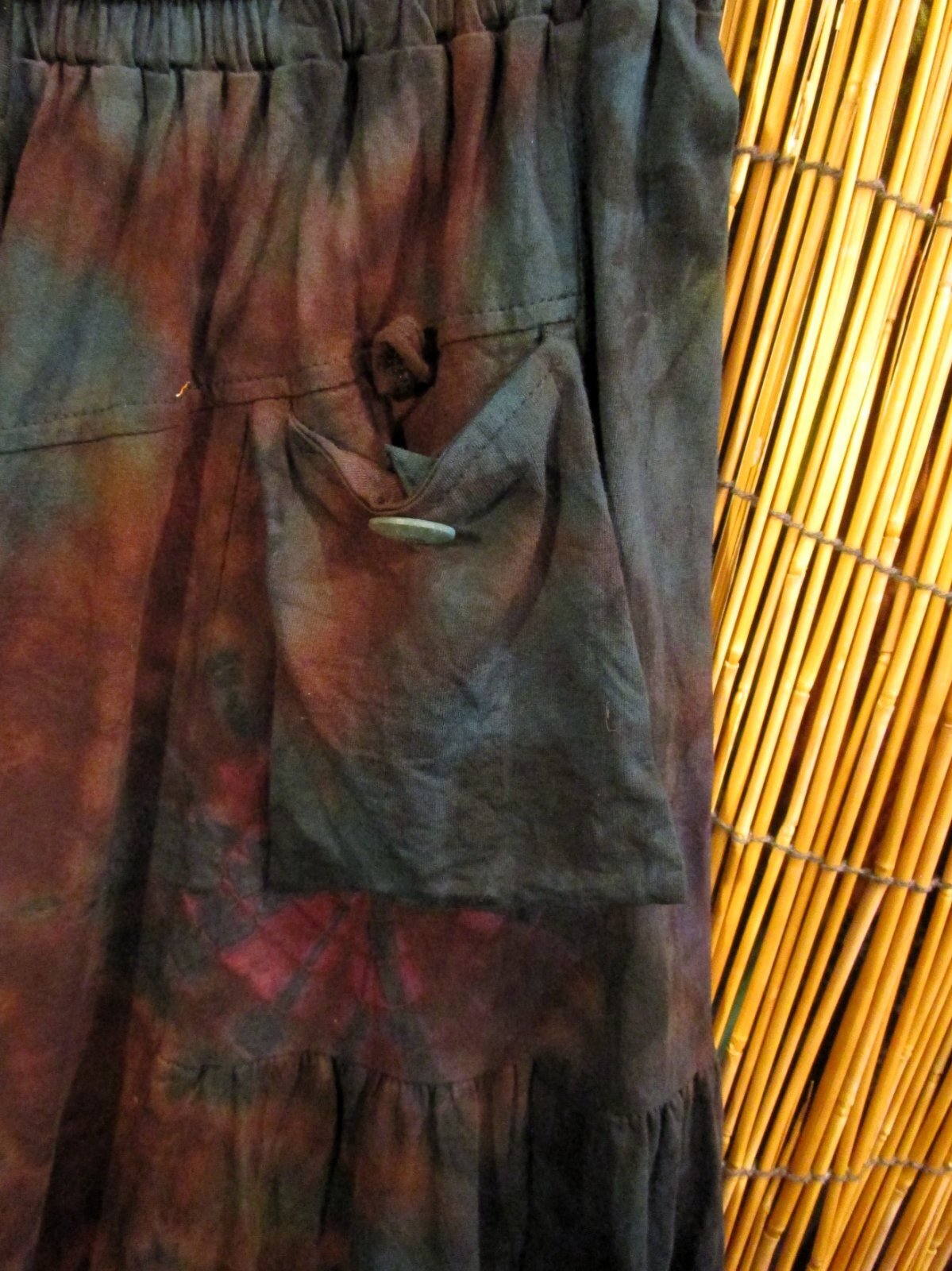 画像3: タイダイ染め＊ストレッチコットン素材＊ゆったりシルエット＊アラジンパンツ