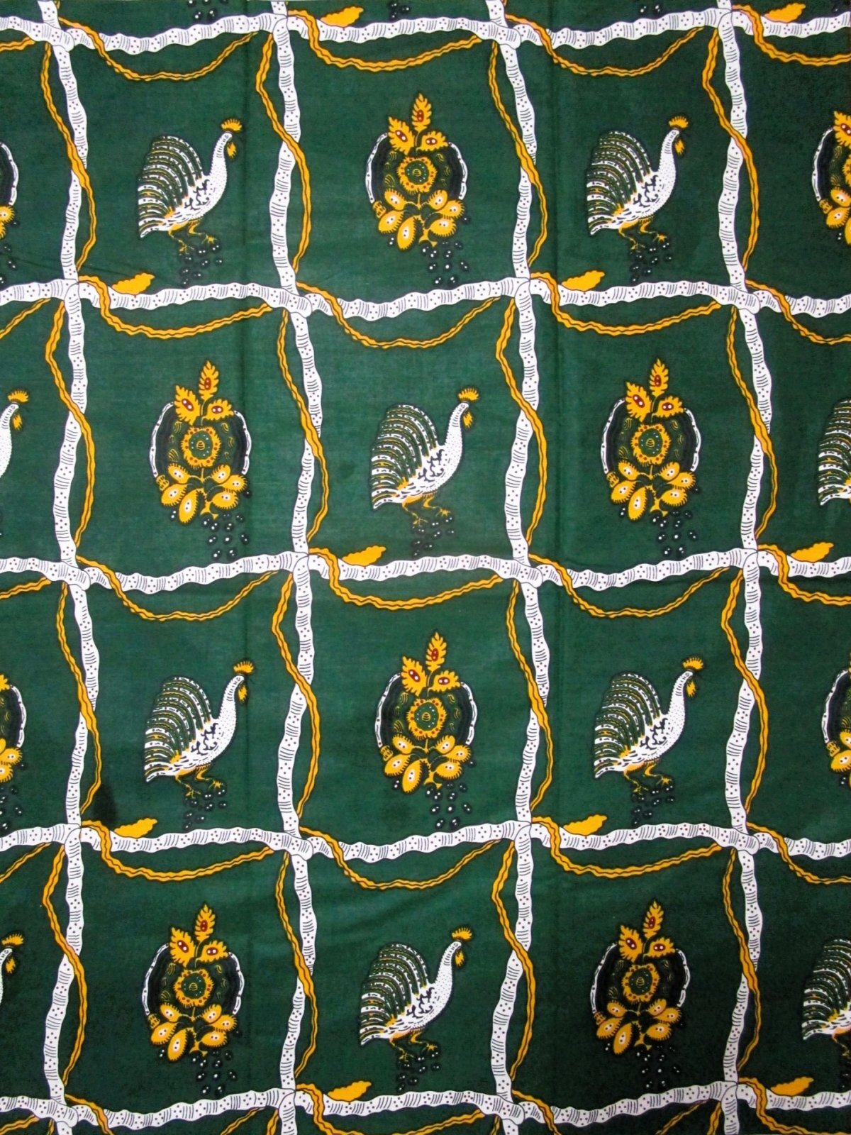 画像1: アフリカンプリント生地 パーニュ