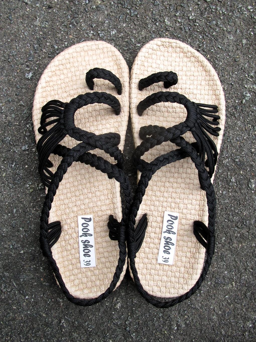 画像: 【２４・５ｃｍ〜２５ｃｍ】ソフトタイプ＊編み編み＊紐サンダル