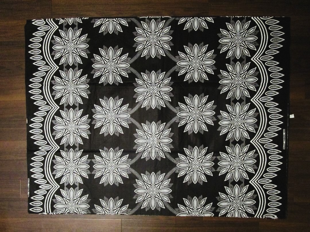 画像: アフリカンプリント生地 パーニュ