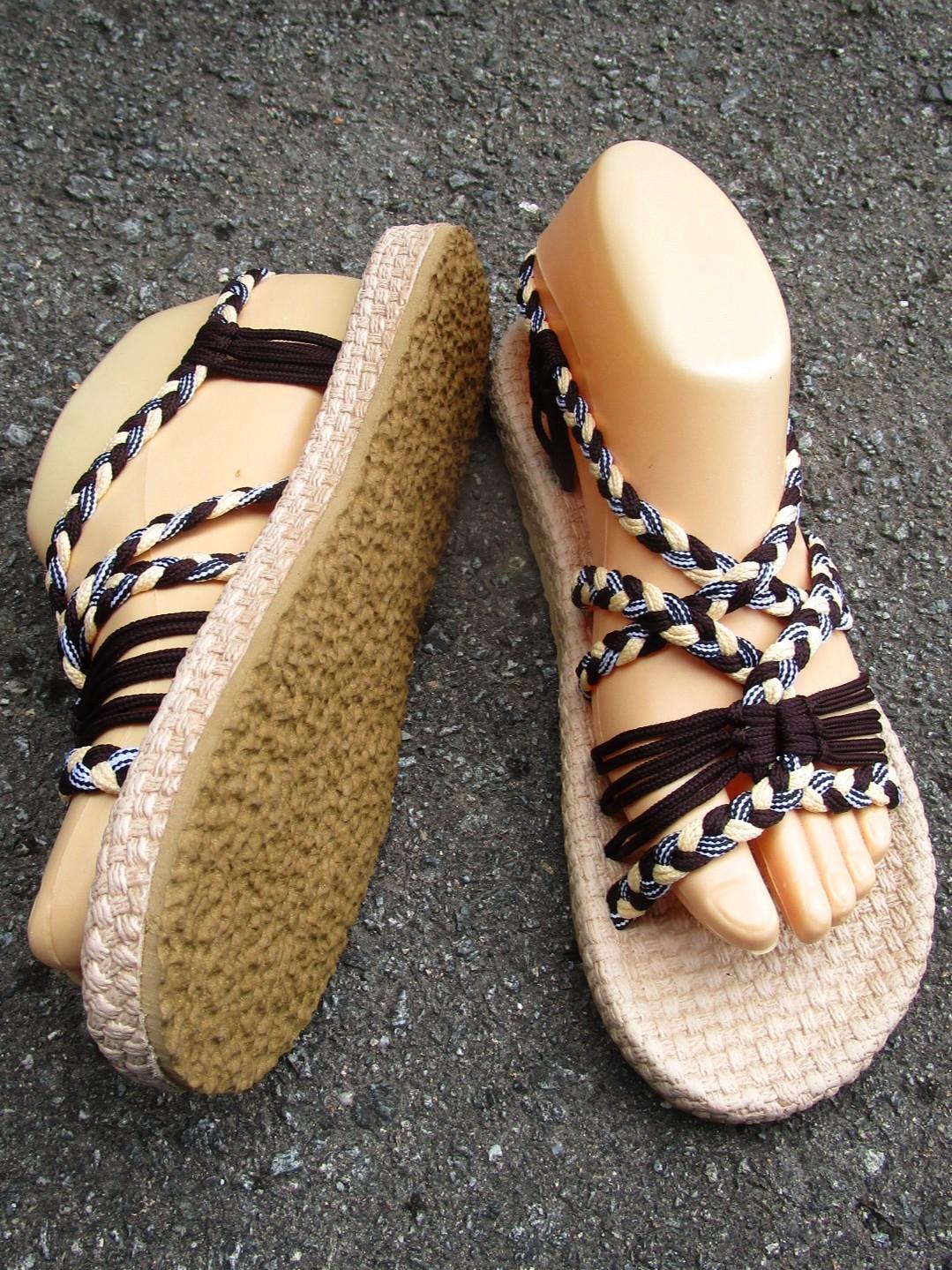 画像3: 【２４ｃｍ〜２４・５ｃｍ】ソフトタイプ＊編み編み＊紐サンダル