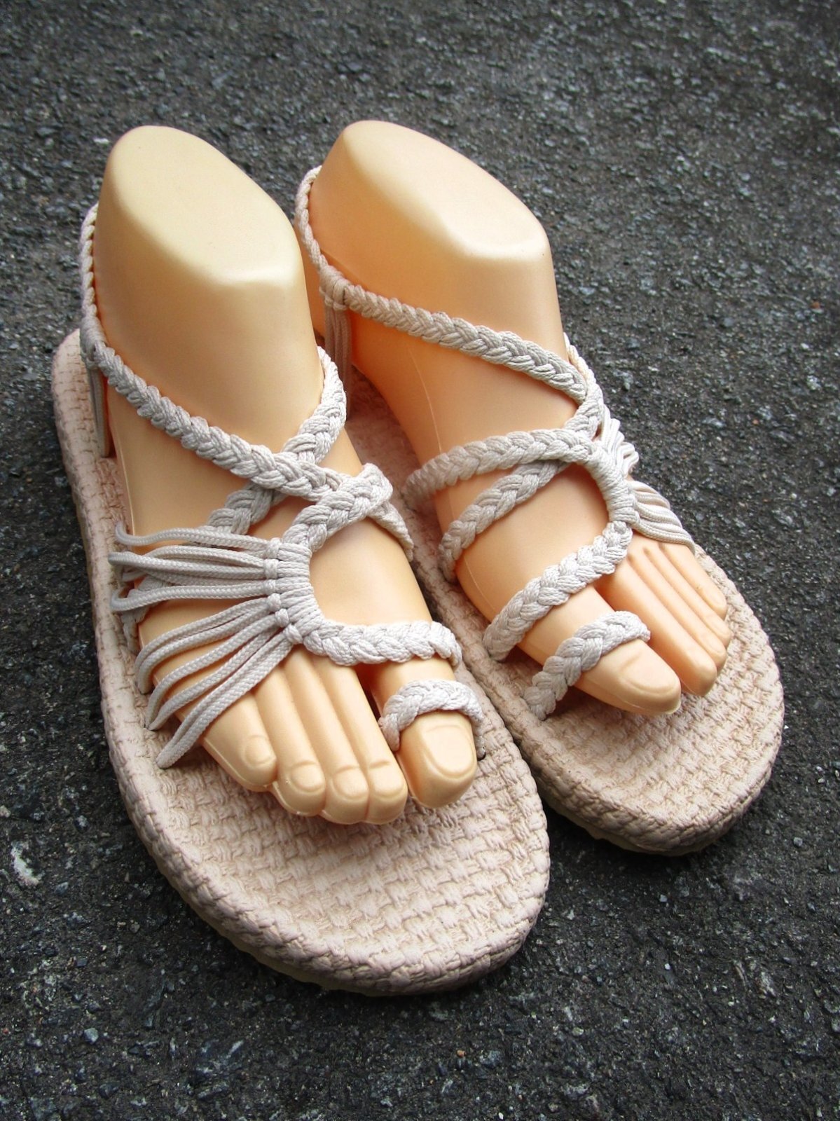 画像2: 【２４・５ｃｍ〜２５ｃｍ】ソフトタイプ＊編み編み＊紐サンダル