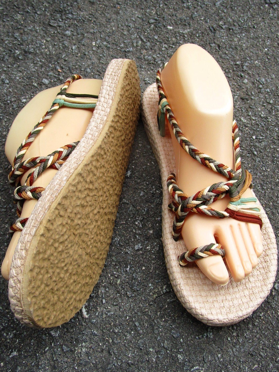 画像3: 【２５・５ｃｍ〜２６ｃｍ】ソフトタイプ＊編み編み＊紐サンダル