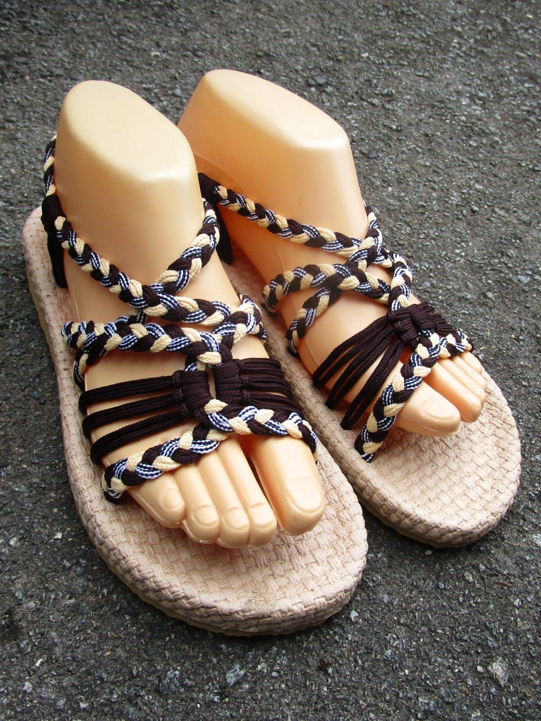 画像2: 【２４ｃｍ〜２４・５ｃｍ】ソフトタイプ＊編み編み＊紐サンダル