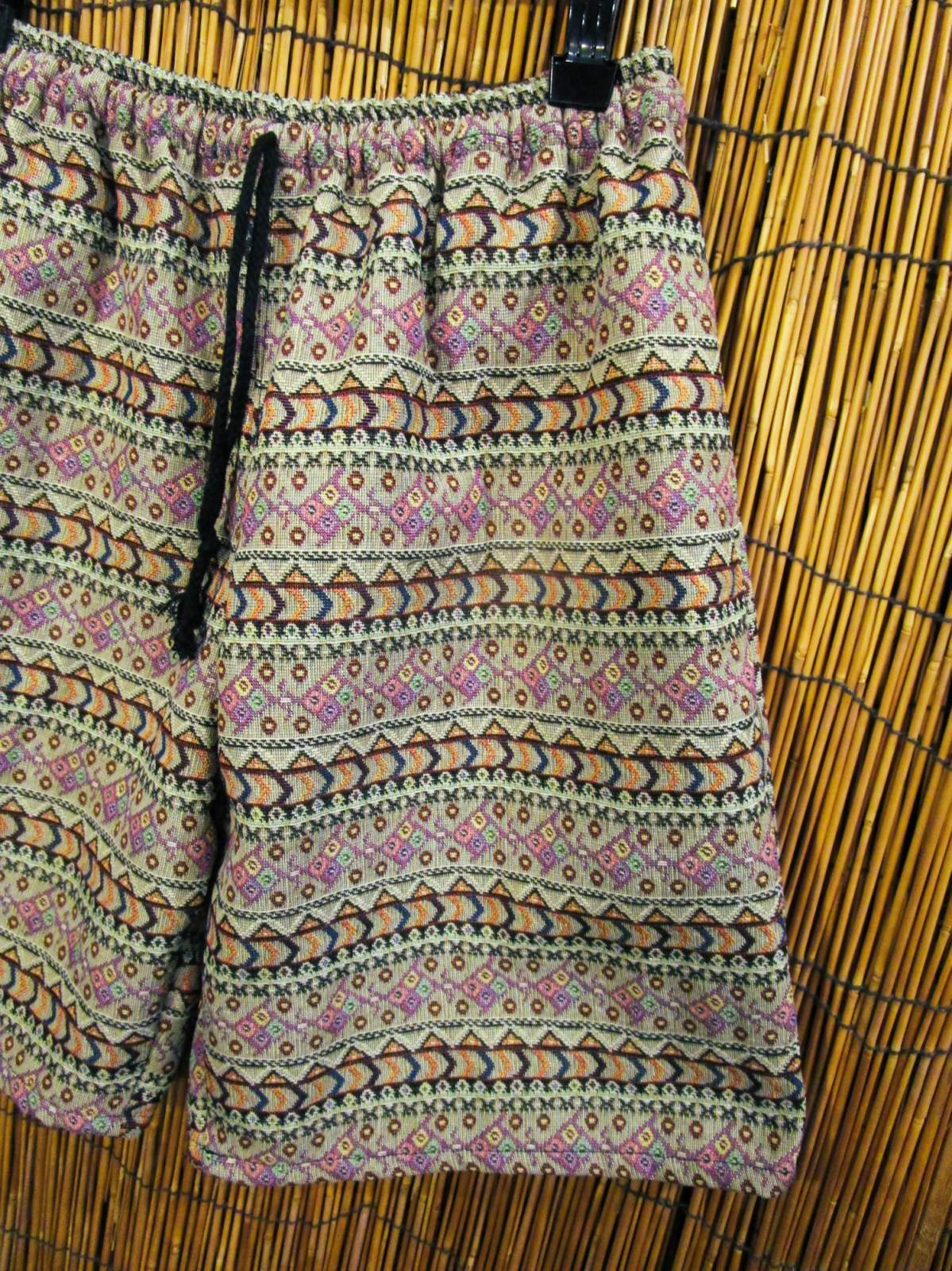 画像2: 織り柄＊コットン素材＊ハーフパンツ