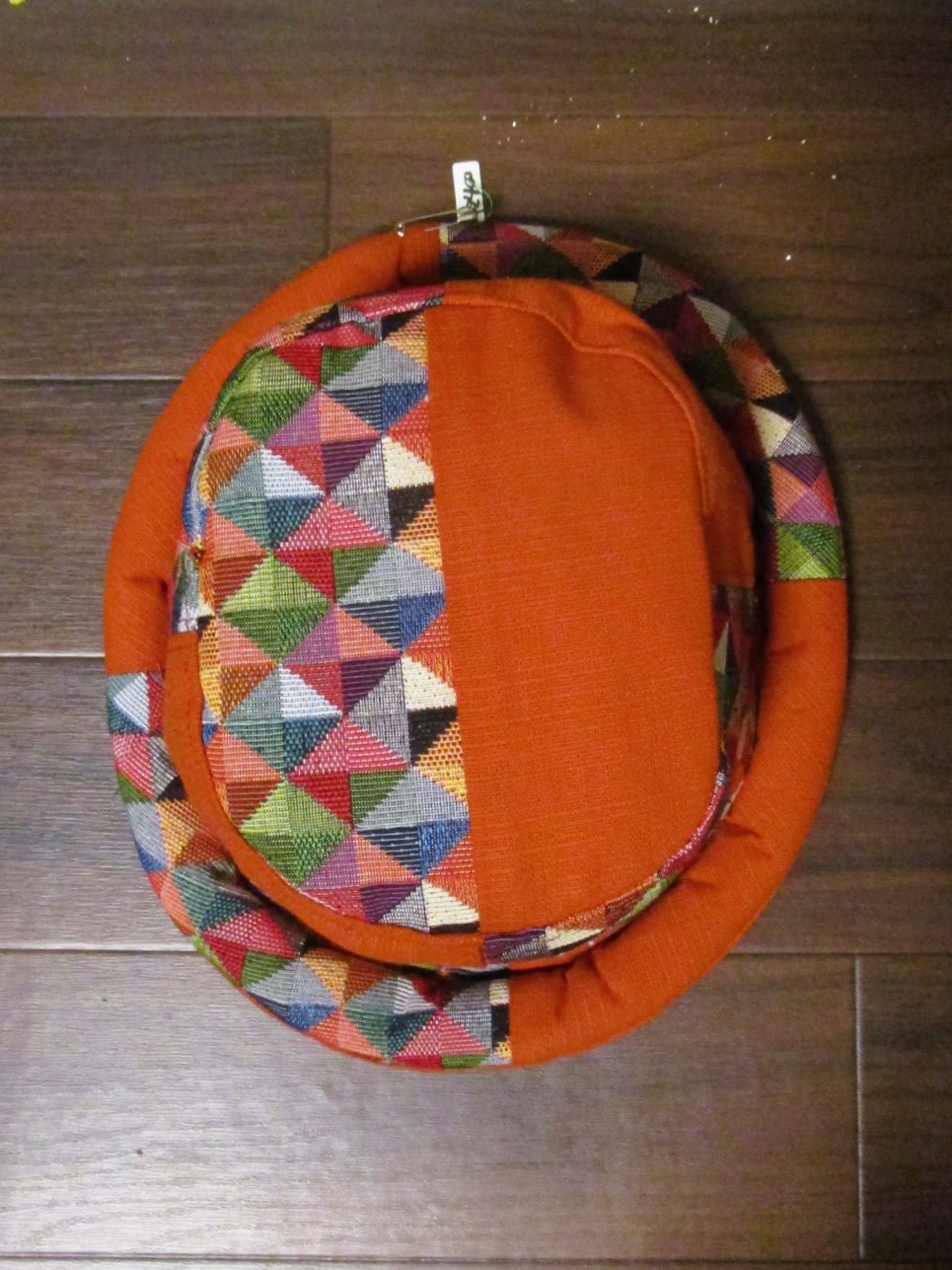 画像: 織り柄＊コットン素材＊ロールブリム＊ハット帽子