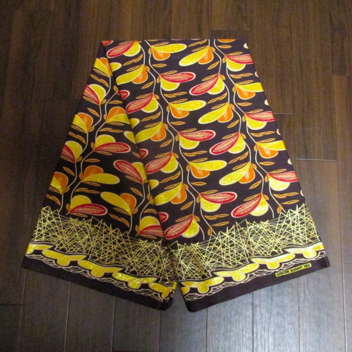 画像2: アフリカンプリント生地 パーニュ