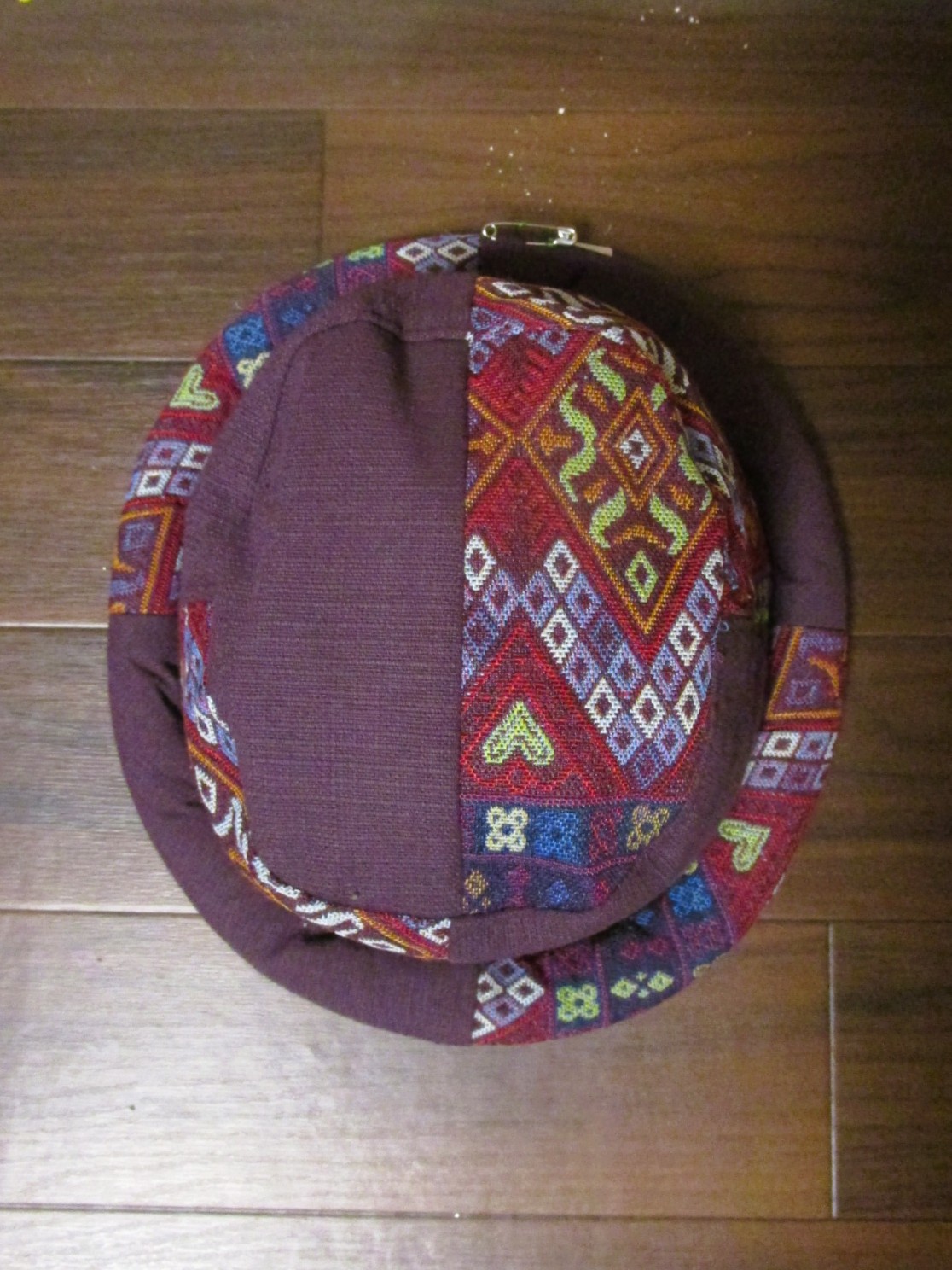 画像: 織り柄＊コットン素材＊ロールブリム＊ハット帽子