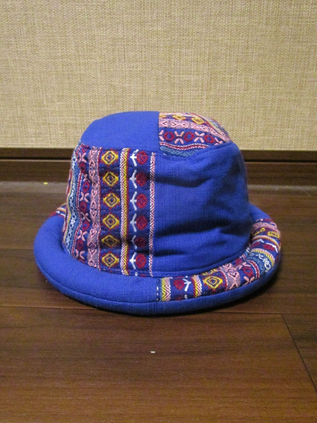 画像: 織り柄＊コットン素材＊ロールブリム＊ハット帽子