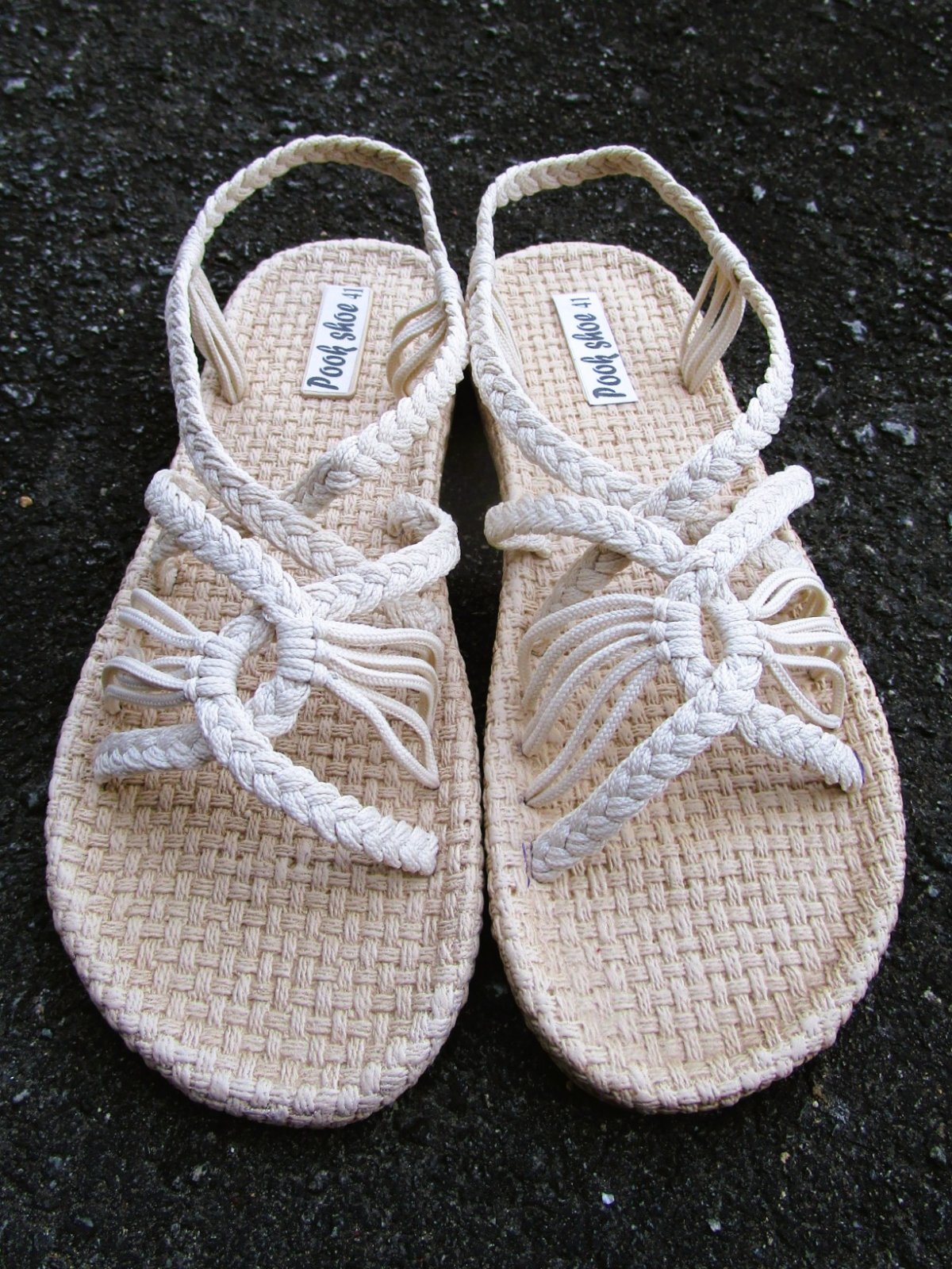 画像: 【２５・５ｃｍ〜２６ｃｍ】ソフトタイプ＊編み編み＊紐サンダル