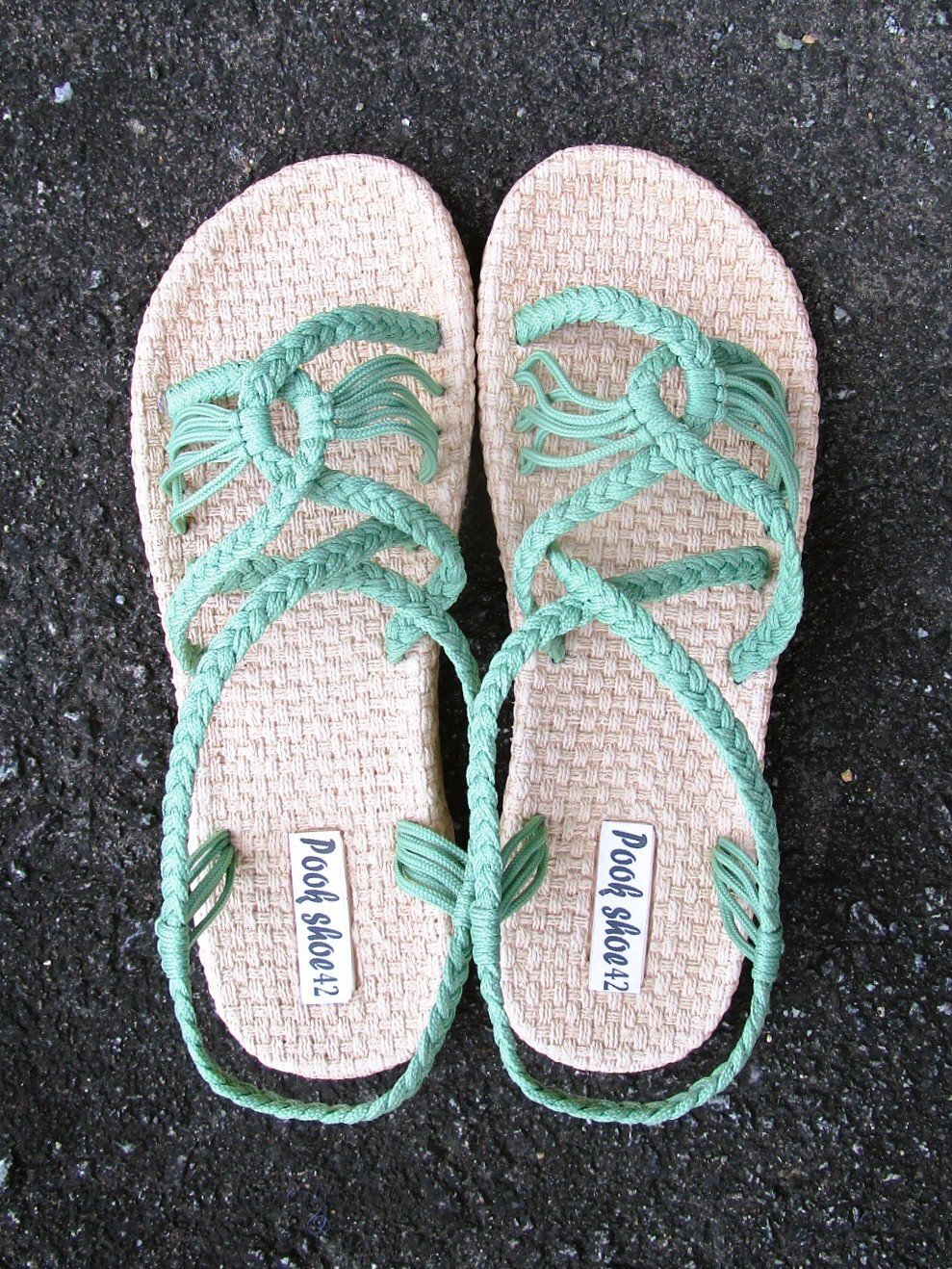 画像: 【２６ｃｍ〜２６・５ｃｍ】ソフトタイプ＊編み編み＊紐サンダル
