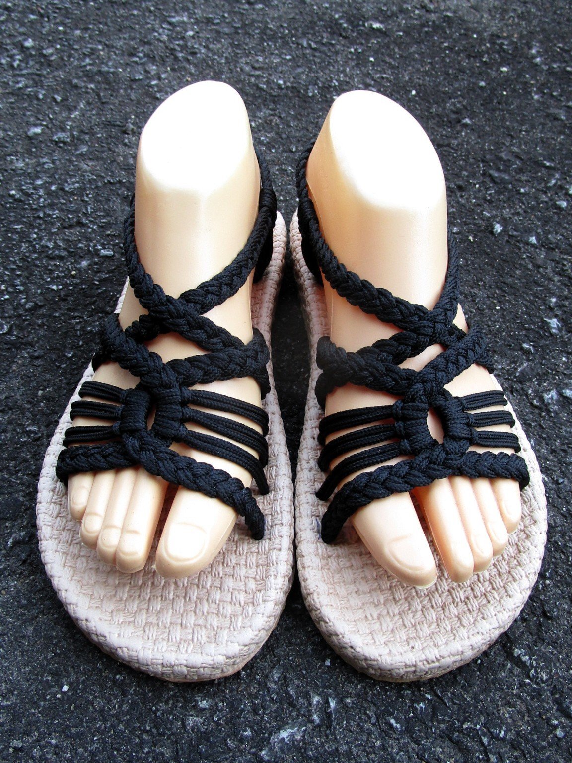 画像2: 【２４・５ｃｍ〜２５ｃｍ】ソフトタイプ＊編み編み＊紐サンダル