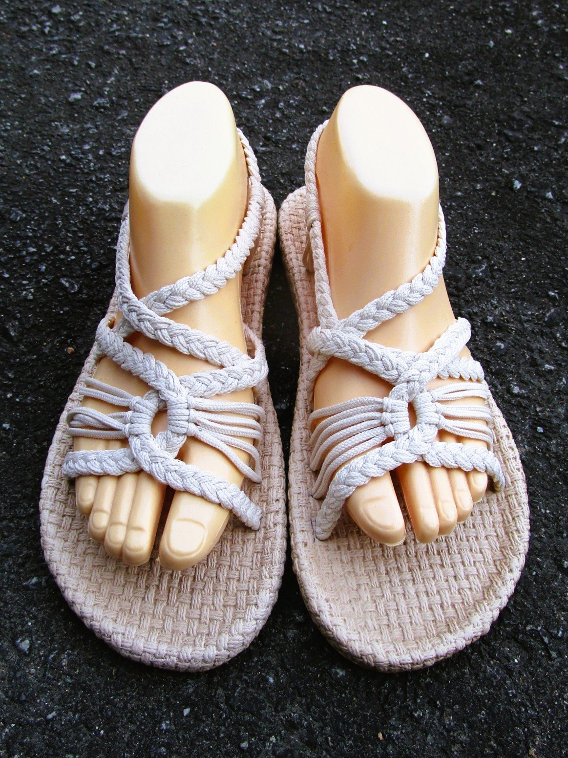 画像2: 【２５・５ｃｍ〜２６ｃｍ】ソフトタイプ＊編み編み＊紐サンダル