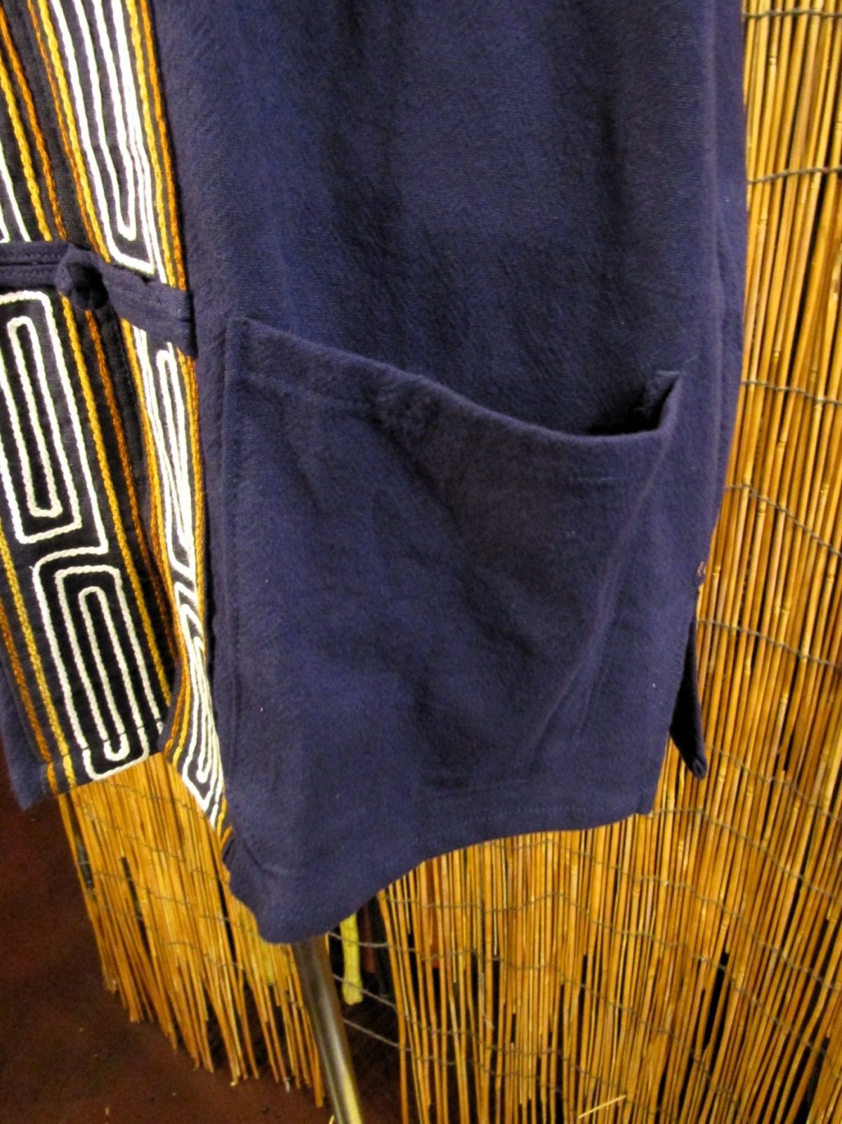 画像: 無地＊コットン素材＋＊刺繡＊チャイナボタン＊半袖＊シャツ 