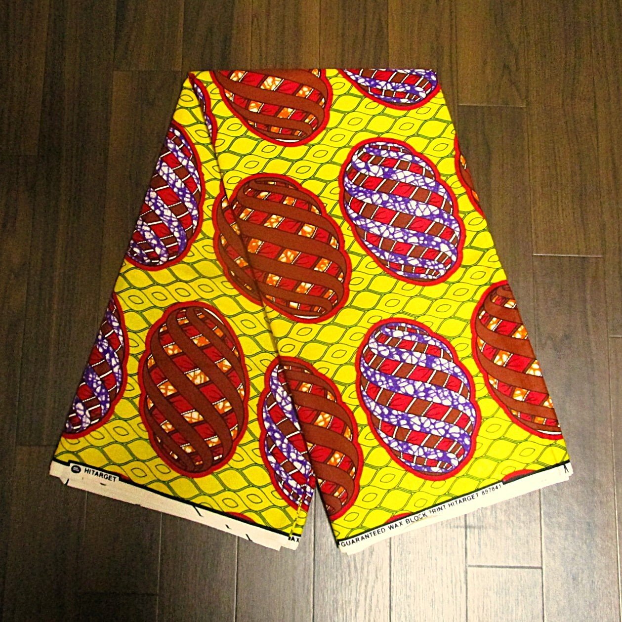 画像2: アフリカンプリント生地 パーニュ