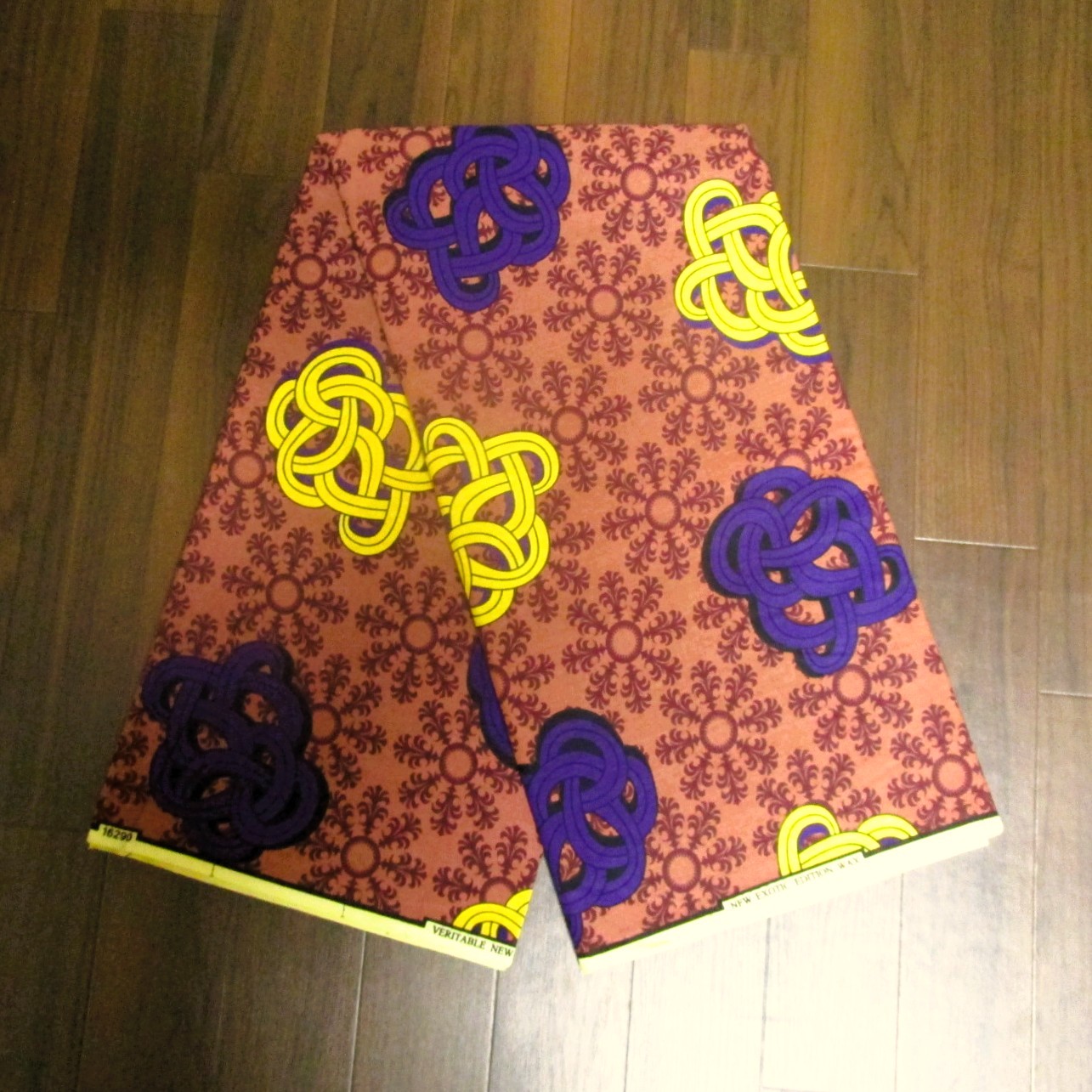 画像2: アフリカンプリント生地 パーニュ