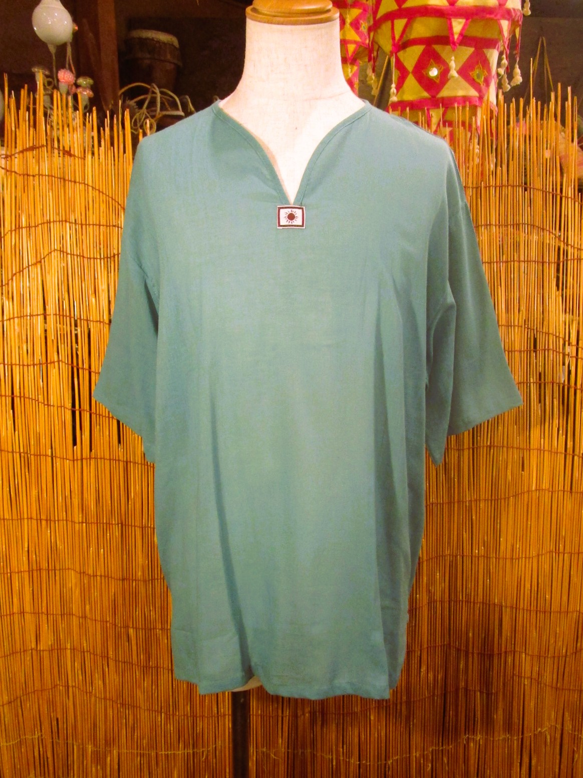 画像2: 無地＊薄手＊コットン素材＊半袖＊プルオーバー＊２ＸＬ