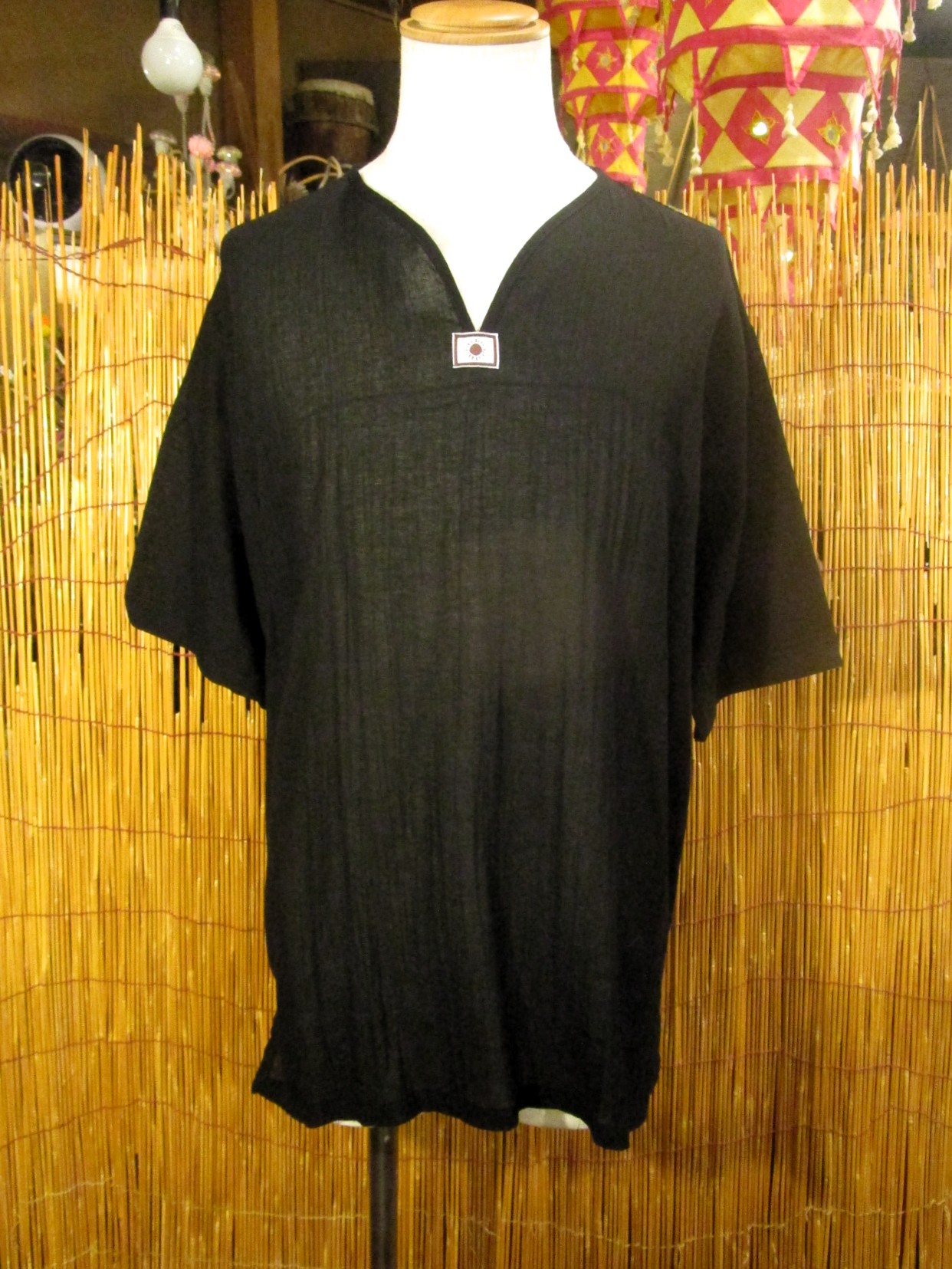 画像2: 無地＊薄手＊コットン素材＊半袖＊プルオーバー＊２ＸＬ
