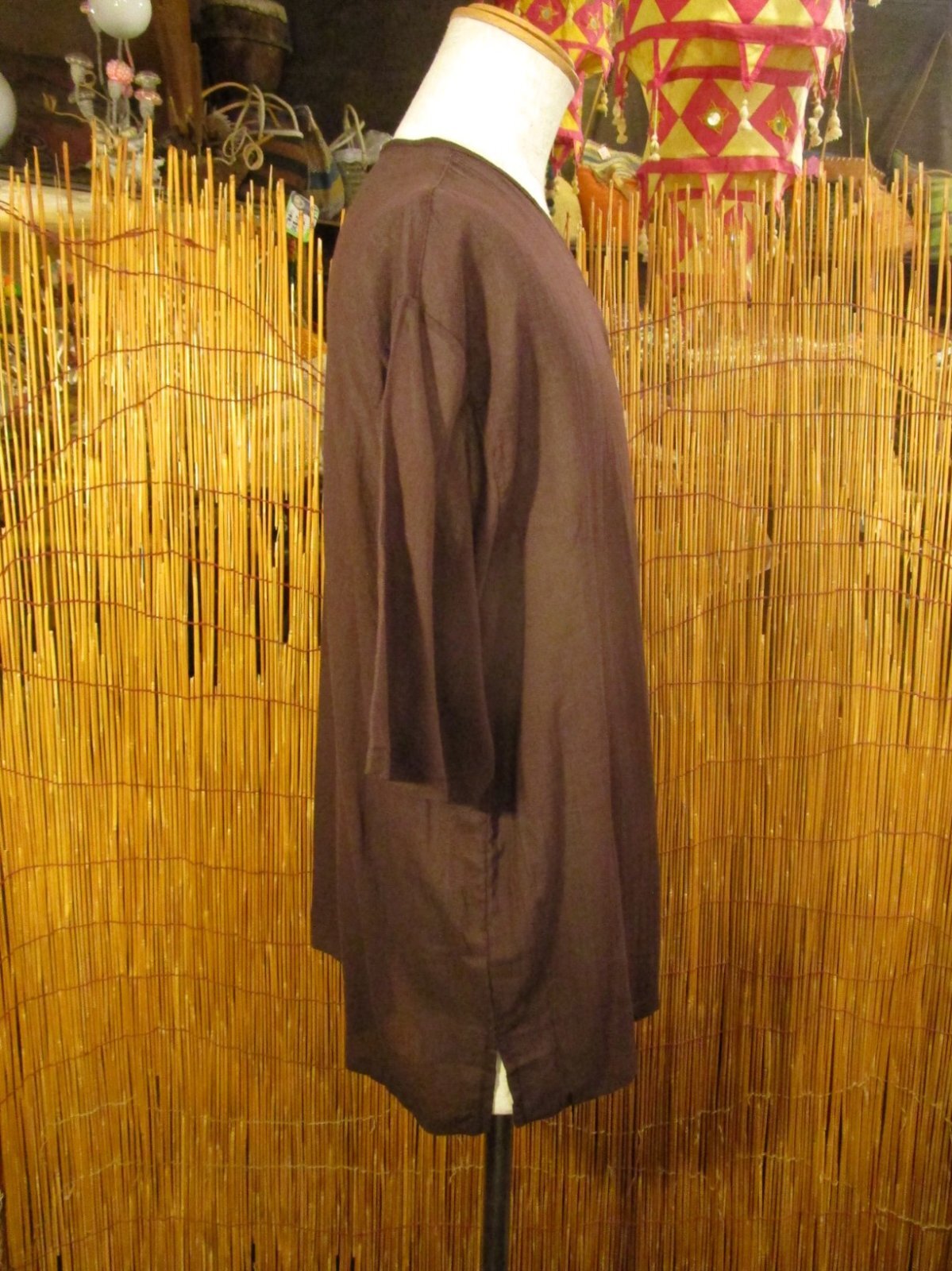 画像3: 無地＊薄手＊コットン素材＊半袖＊プルオーバー＊２ＸＬ