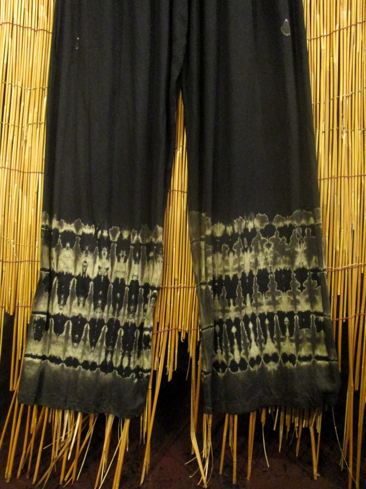 画像4: モノトーンタイダイ染め＊レーヨン素材＊イージーパンツ