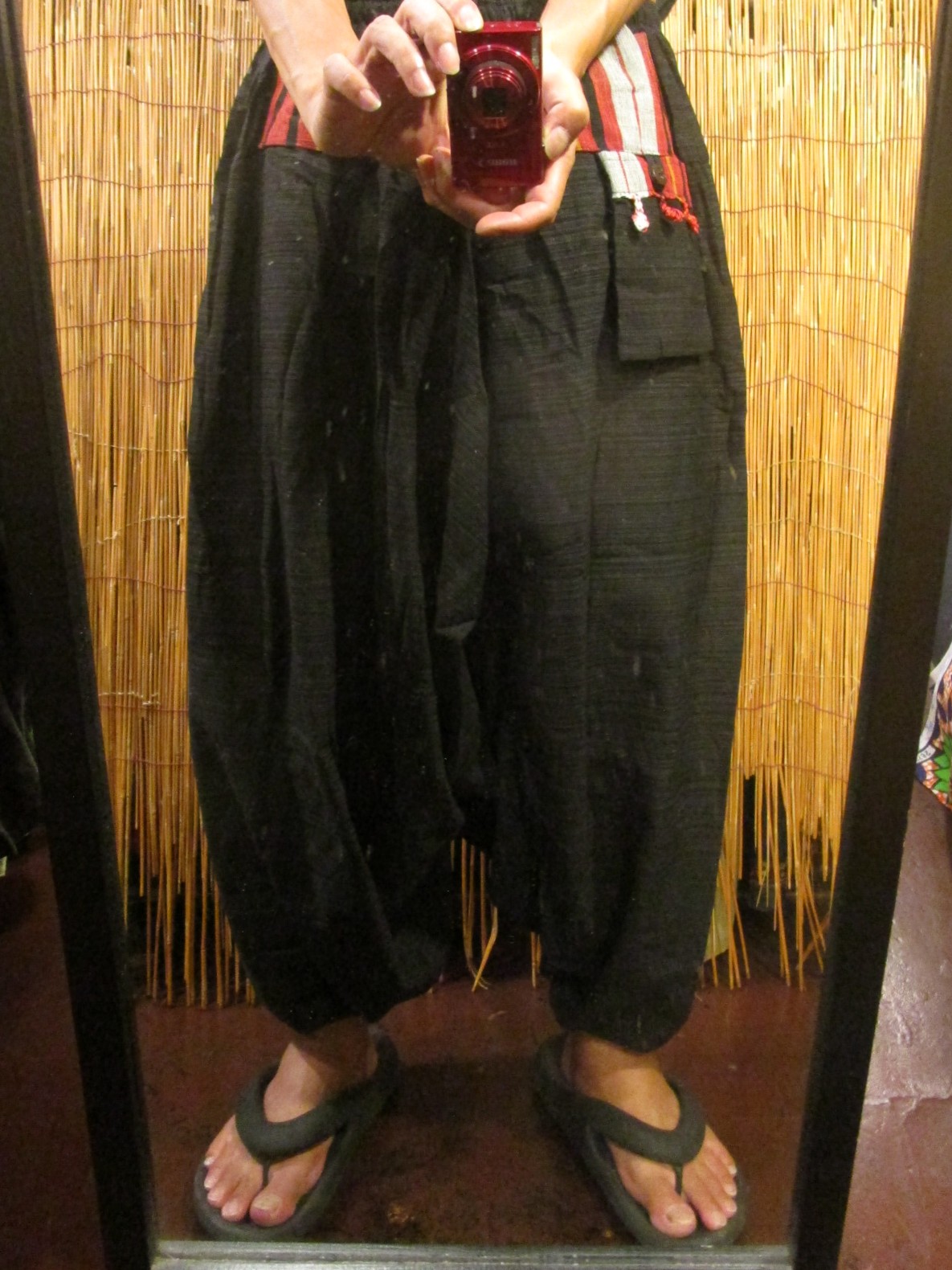 画像: ナガ族＊コットン素材＊ふんわり＊サルエルパンツ