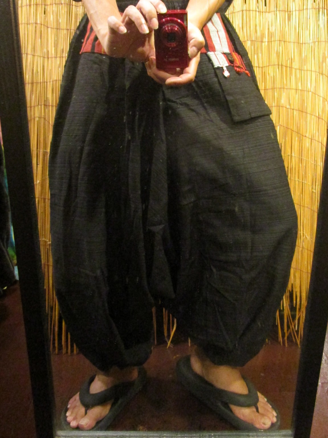 画像: ナガ族＊コットン素材＊ふんわり＊サルエルパンツ