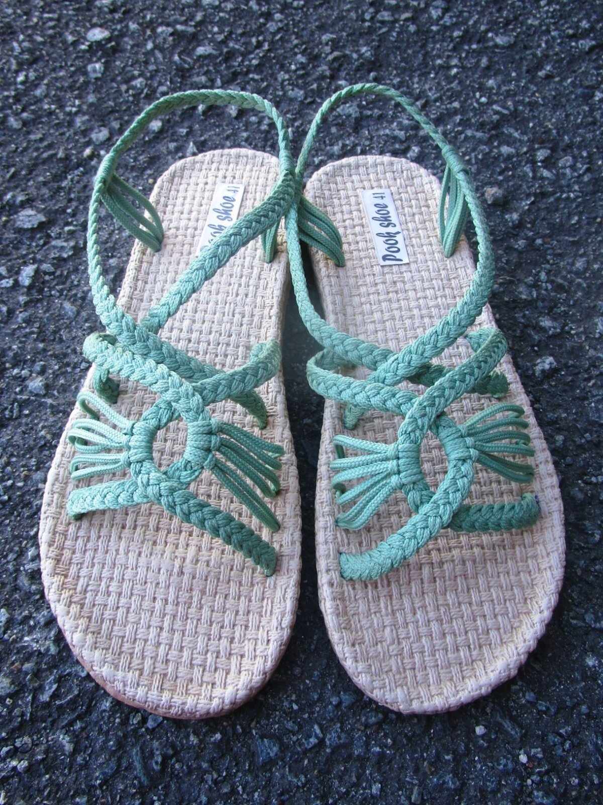 画像: 【２５・５ｃｍ〜２６ｃｍ】ソフトタイプ＊編み編み＊紐サンダル