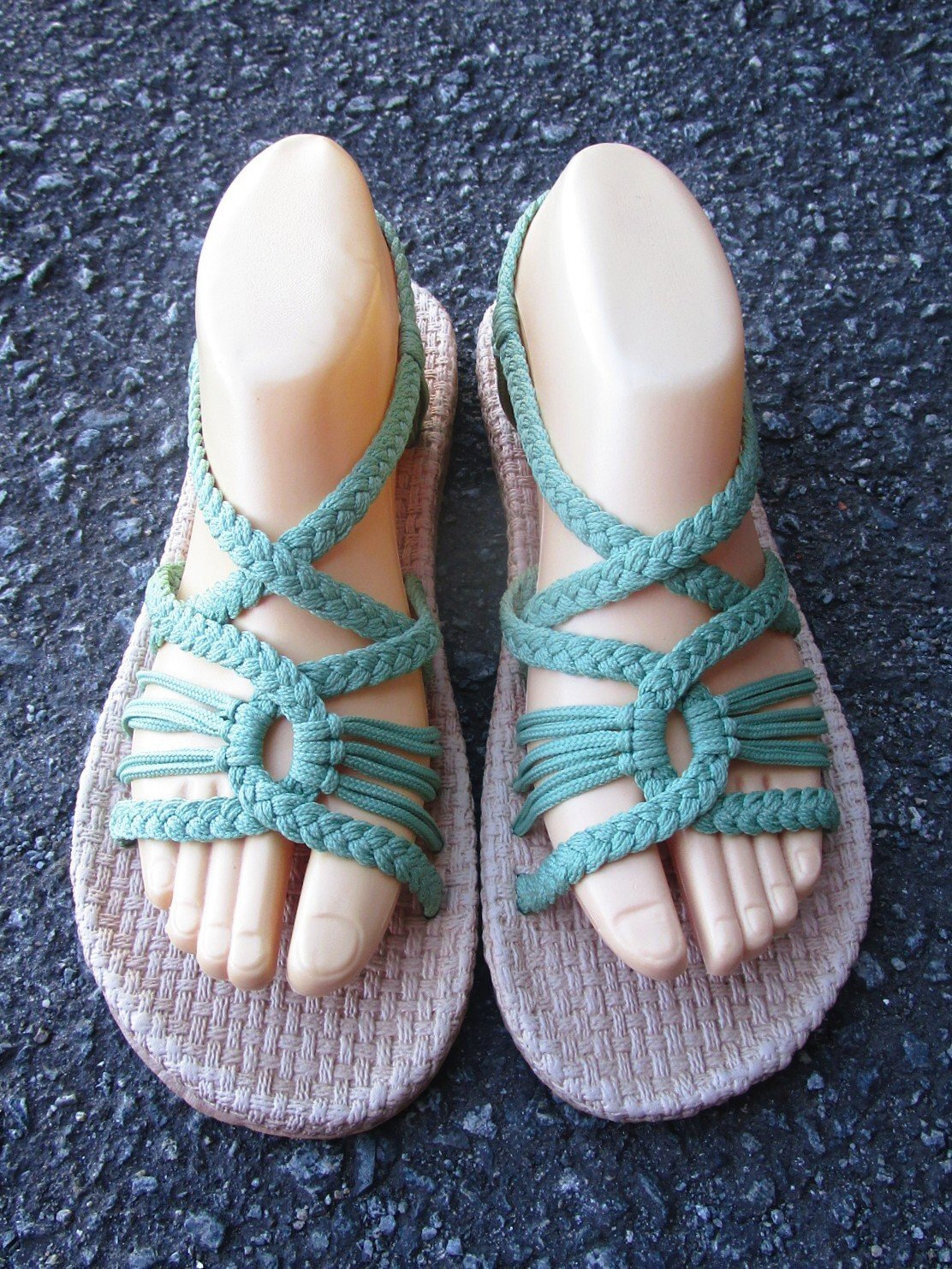画像2: 【２５・５ｃｍ〜２６ｃｍ】ソフトタイプ＊編み編み＊紐サンダル