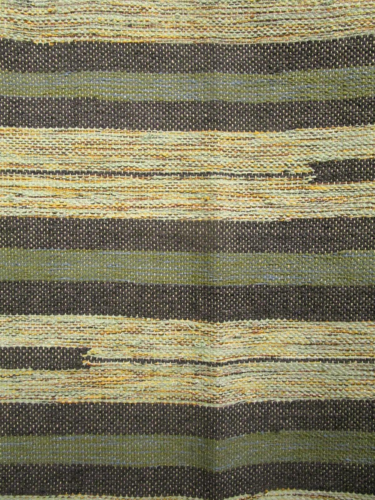 画像: 【５０ｃｍ×８０ｃｍ】コットン＆ポリエステル素材＊手織り＊シャトルラグマット