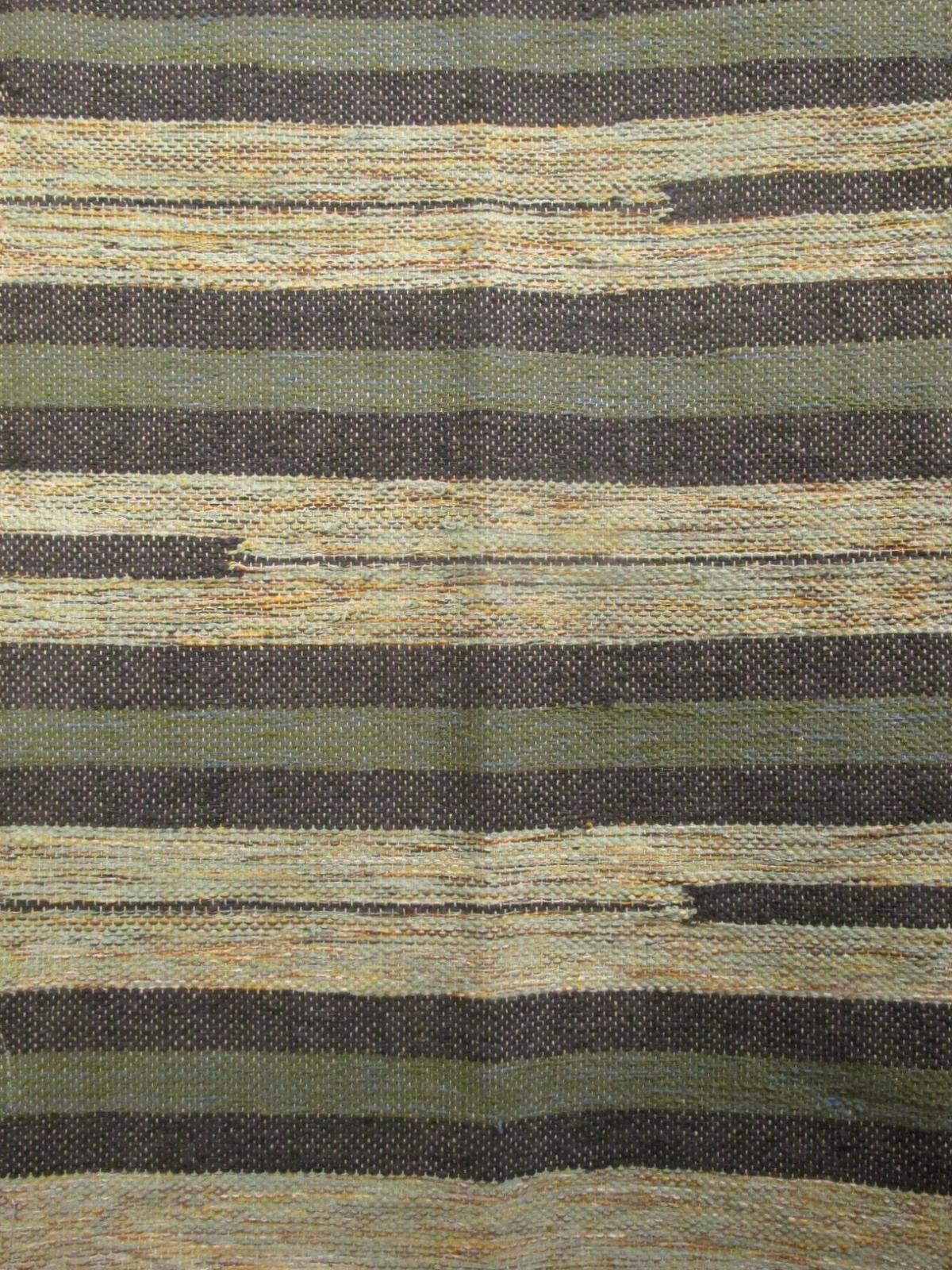 画像: 【５０ｃｍ×８０ｃｍ】コットン＆ポリエステル素材＊手織り＊シャトルラグマット