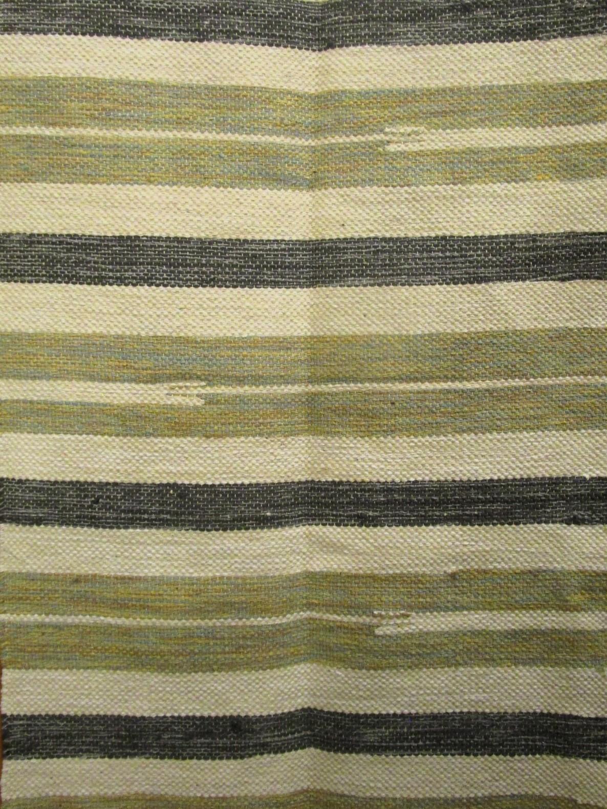 画像: 【５０ｃｍ×８０ｃｍ】コットン＆ポリエステル素材＊手織り＊シャトルラグマット
