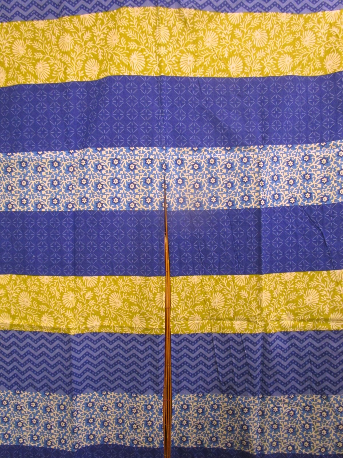 画像4: 【１５０ｃｍ×８５ｃｍ】インド綿＊レトロ調プリント＊暖簾＊のれん