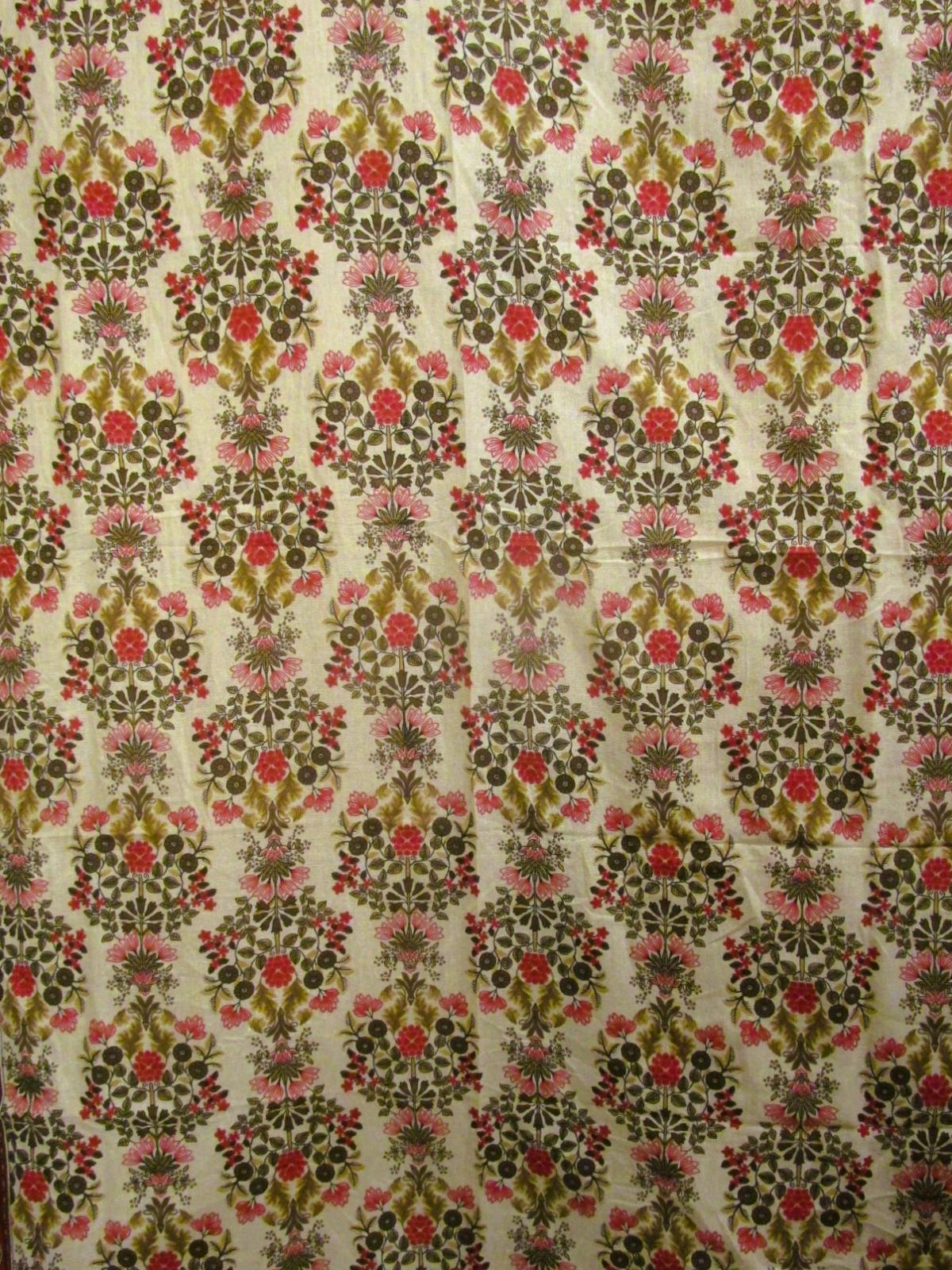 画像3: 【２２０ｃｍ×１５０ｃｍ】インド綿＊お花プリント＊マルチクロス