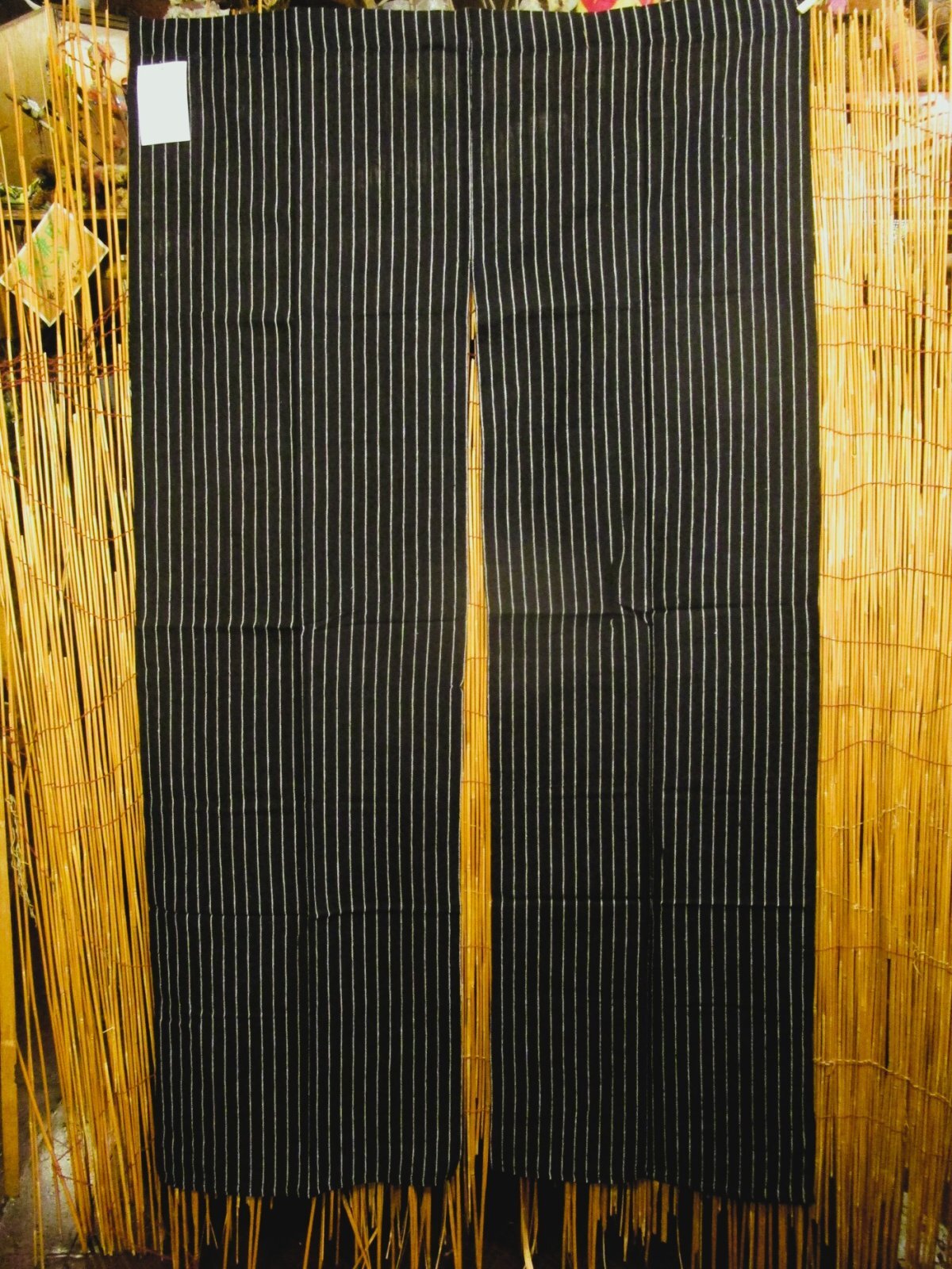 画像2: 【１５０ｃｍ×８５ｃｍ】インド綿＊織り柄模様＊暖簾＊のれん