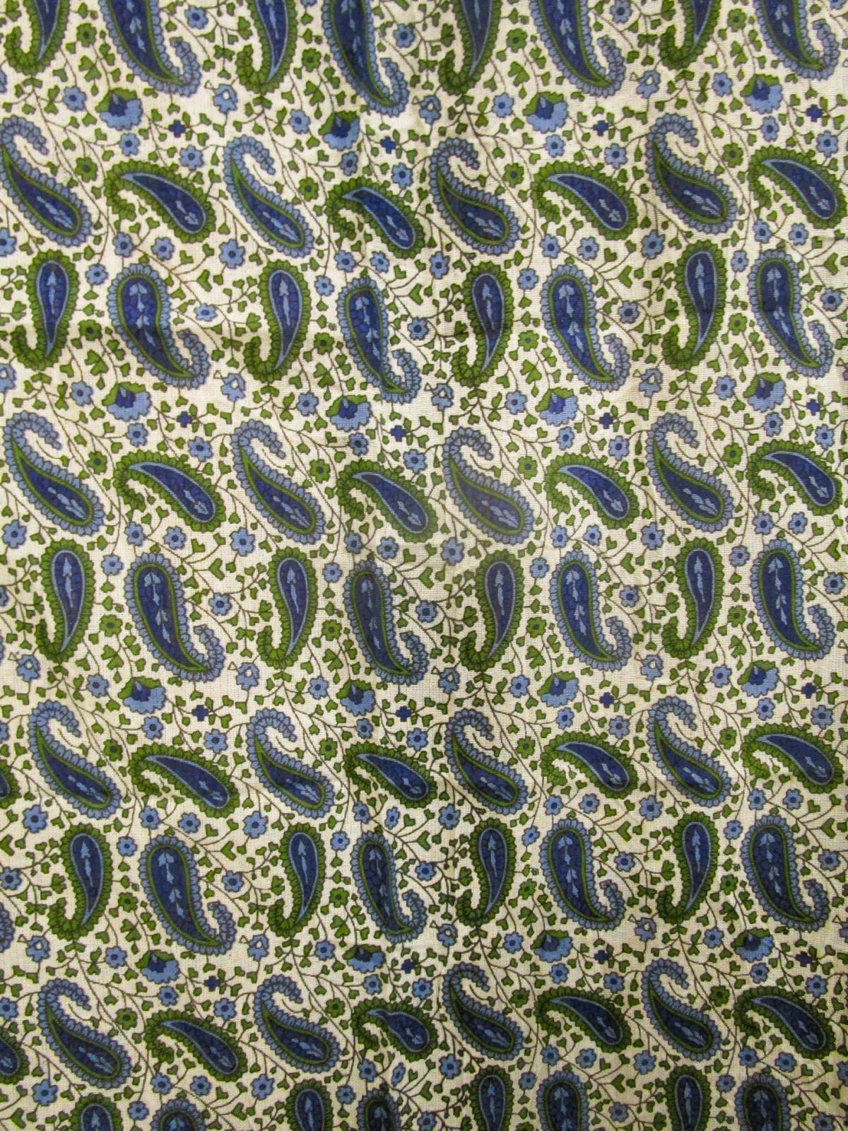 画像4: 【２２０ｃｍ×１５０ｃｍ】インド綿＊ペイズリープリント＊マルチクロス